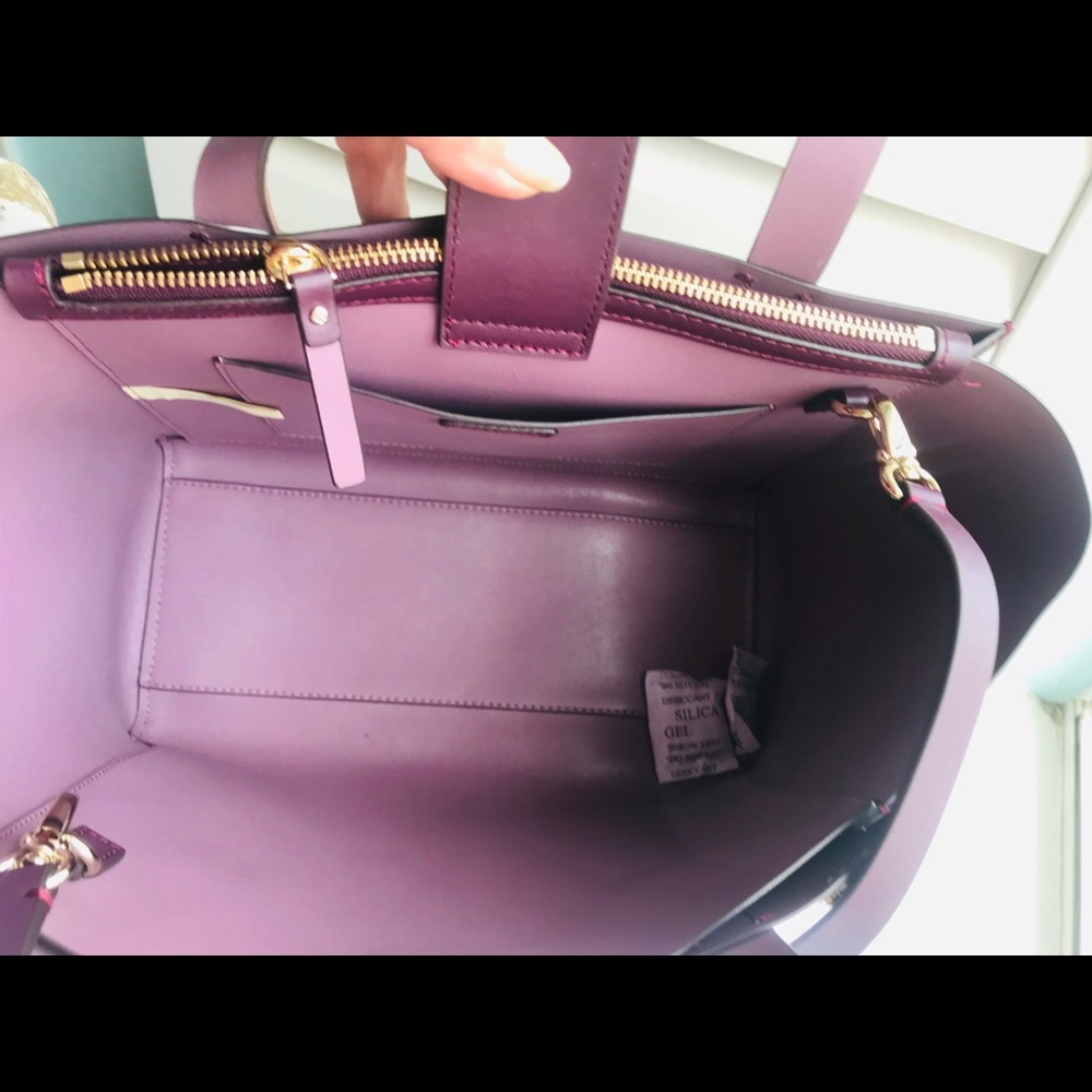 NWT Kate Spade Nelle Crossbody/shoulder Bag. Plum - Picture 3 of 6